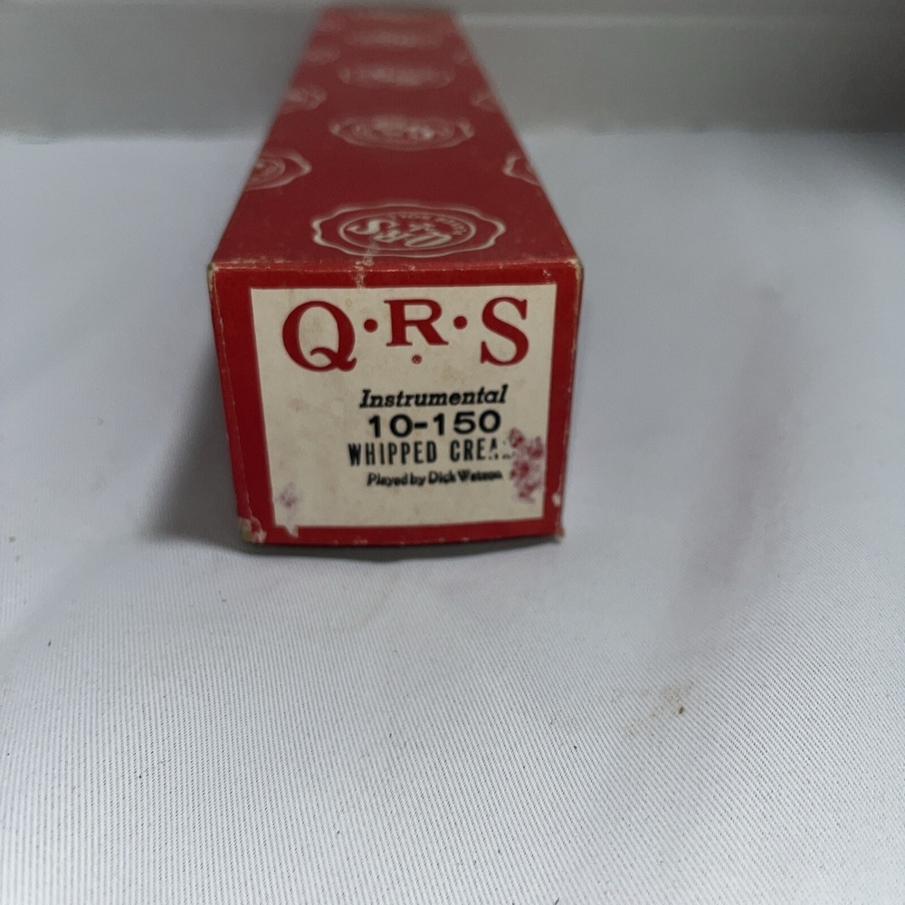 QRS Piano Player Roll #10-150‎ "Whipped Cream"